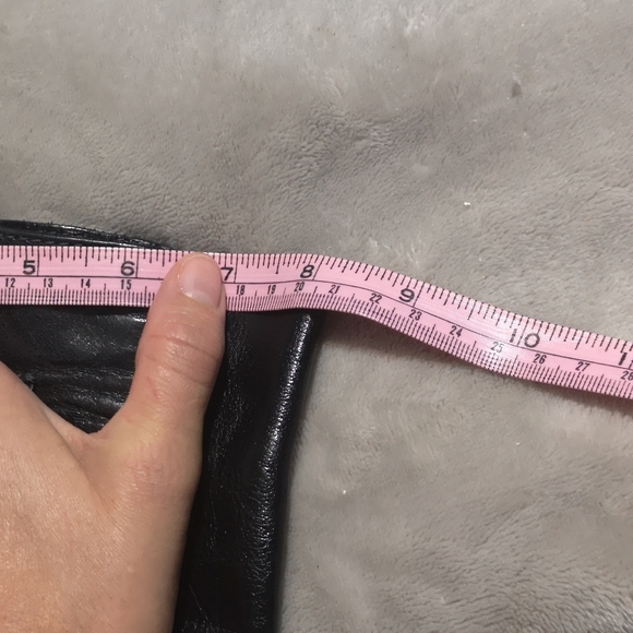 Italian leather knee high boots - Picture 6 of 9